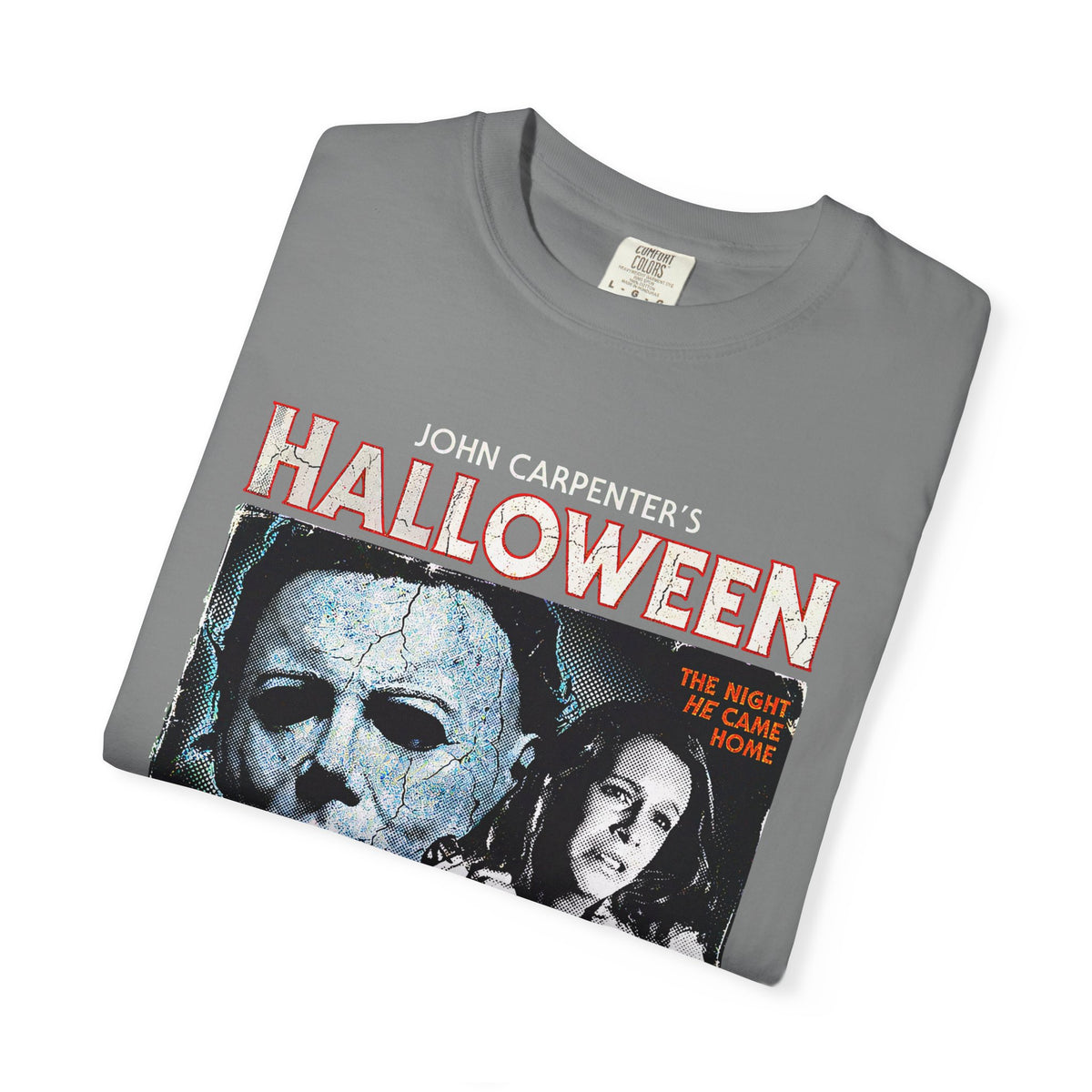 Halloween Movie Poster T-Shirt — Classic Horror Michael Myers Design