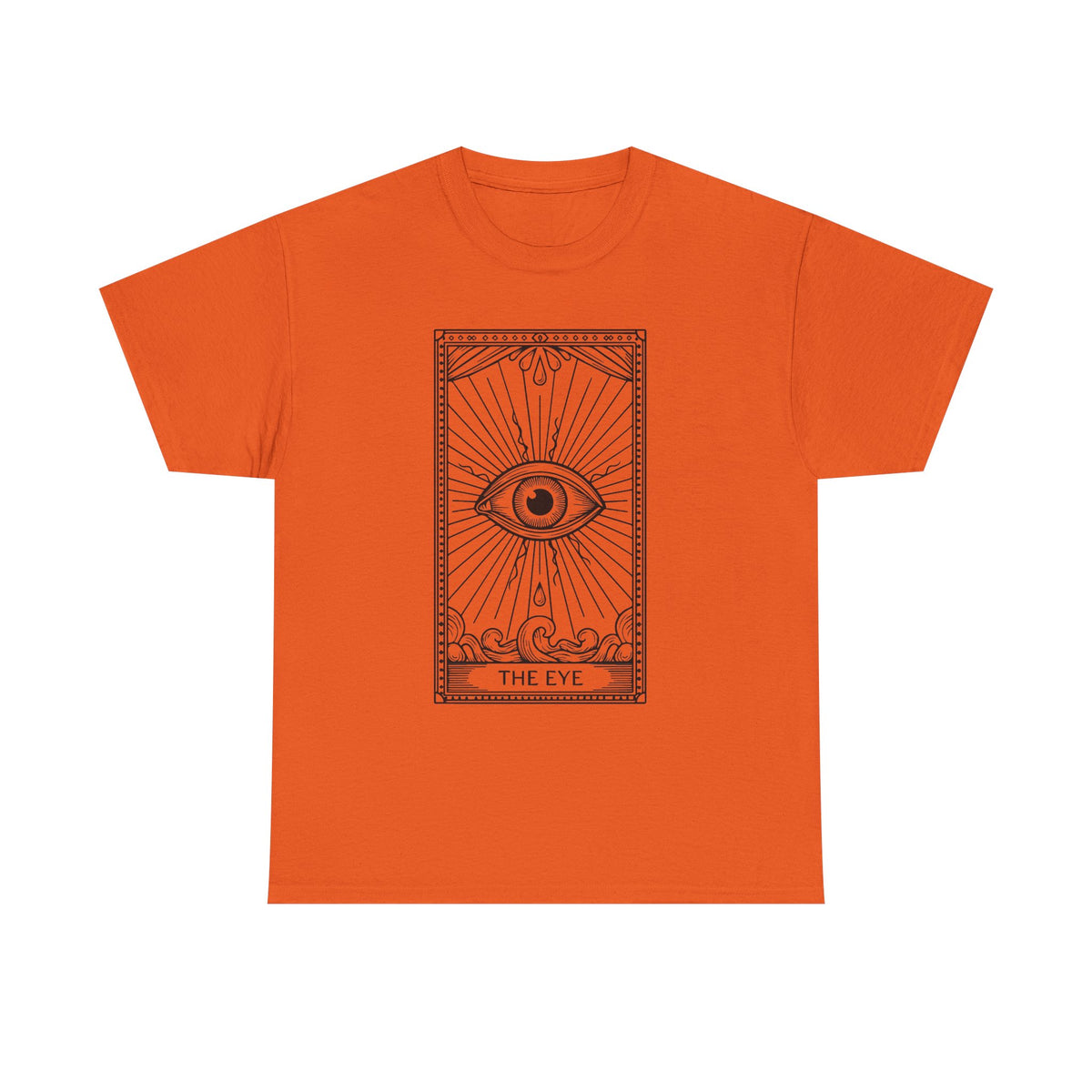 Tarot 'The Eye' Graphic Tee — Mystic Occult Card T-Shirt