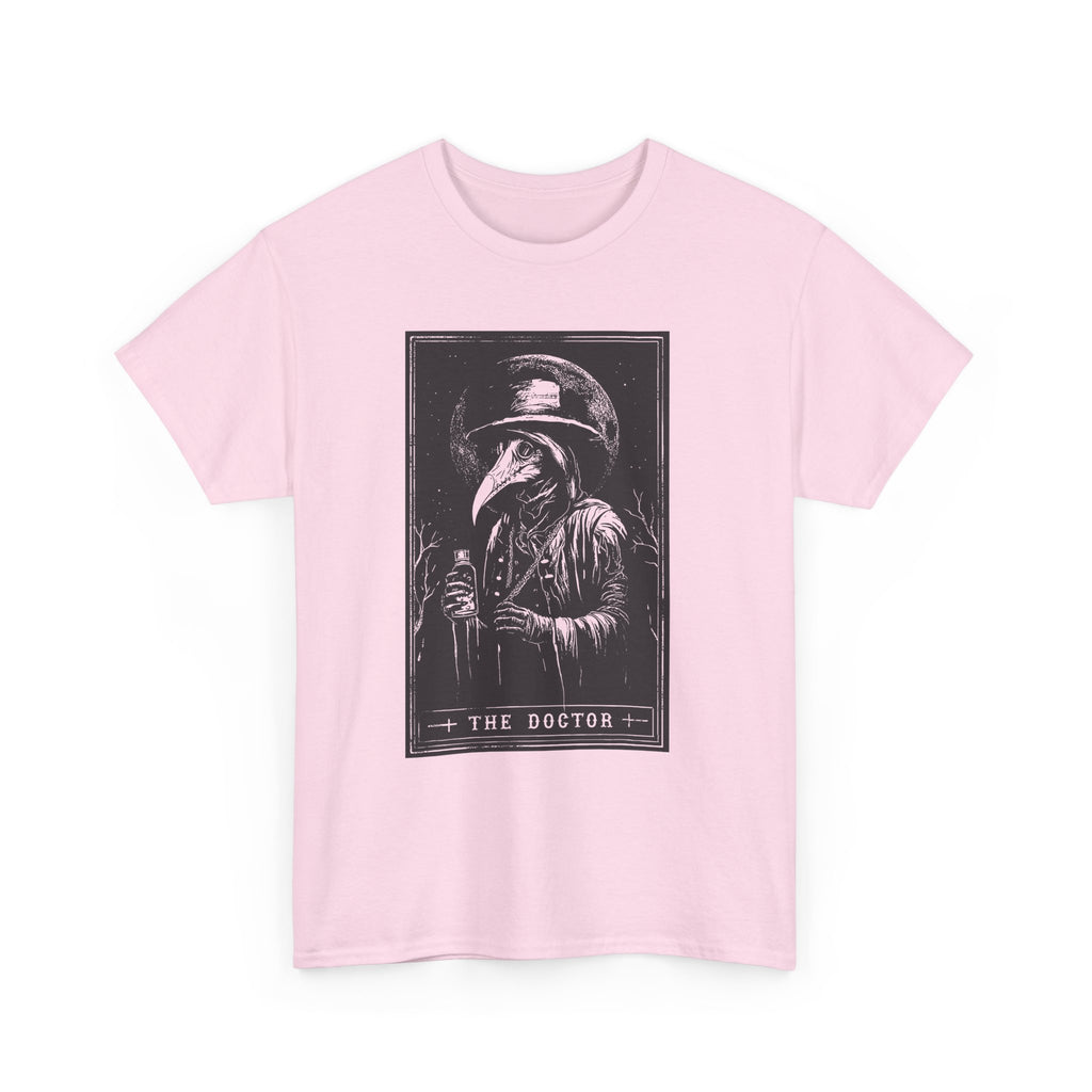 Graphic Tee — 'The Doctor' Plague Doctor Illustration T-Shirt