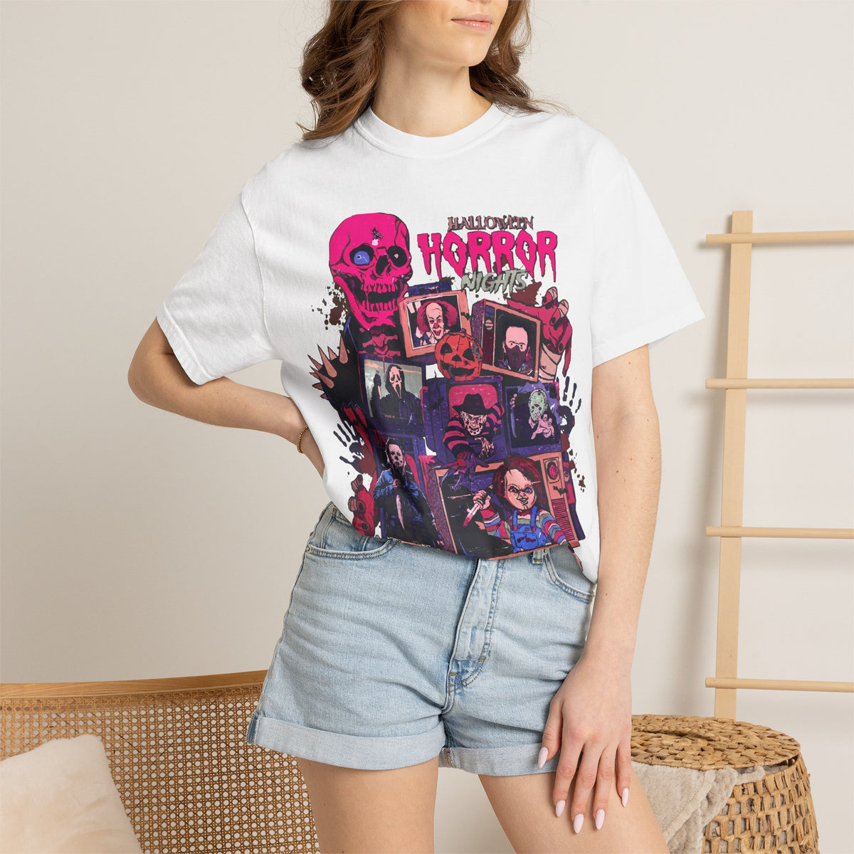 Horror Movie Collage T-Shirt