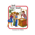 Sticker — "Sell Your Soul!" Retro Kids Lemonade Stand Sticker (Economics for Children)