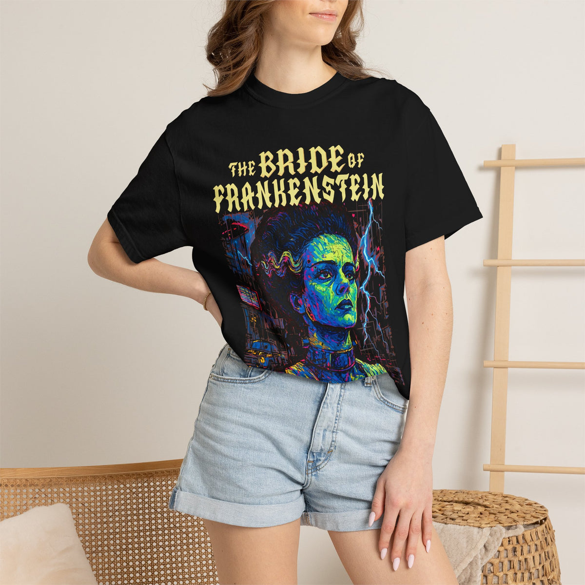 Bride of Frankenstein Graphic T-Shirt