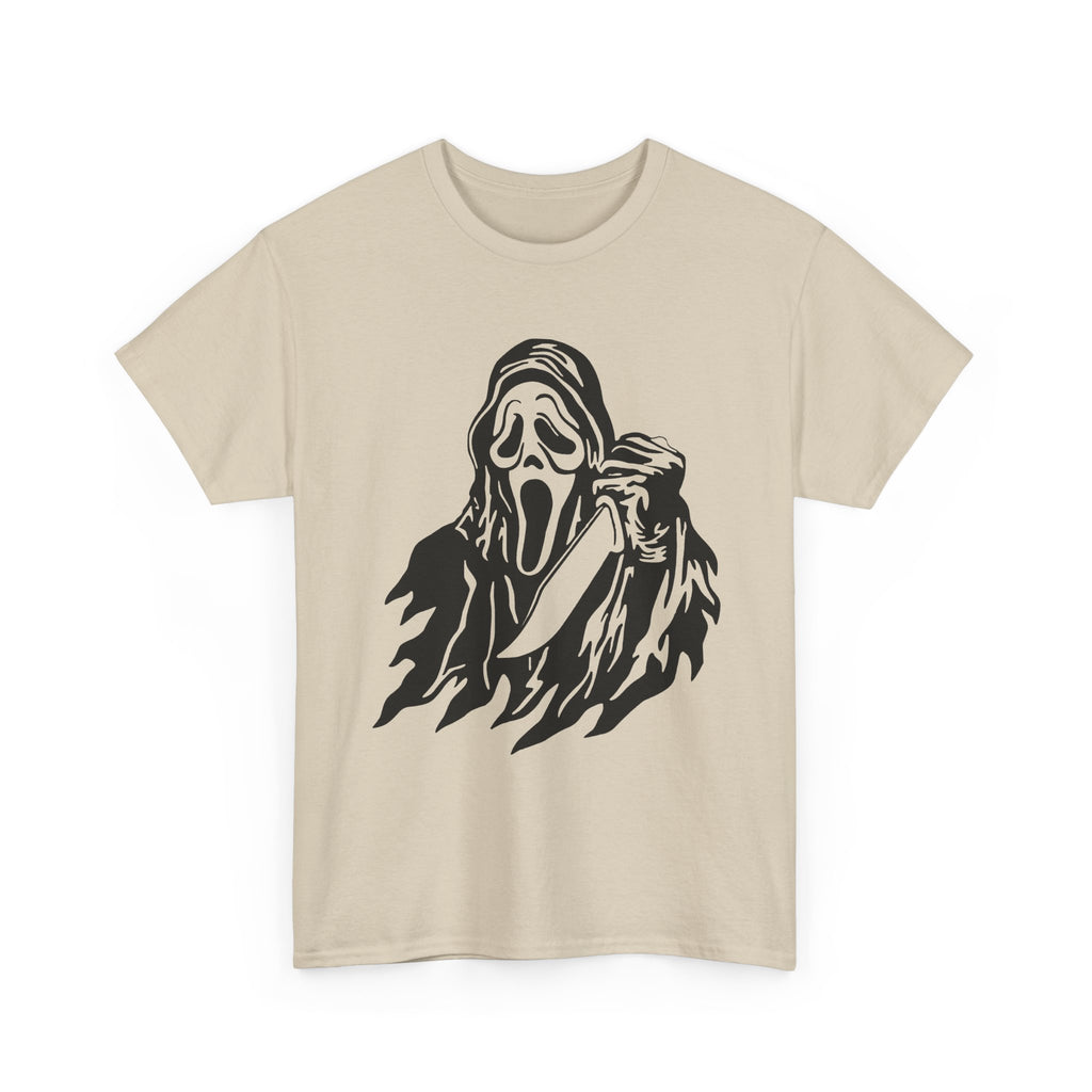 Scream Mask Graphic Tee – Horror Ghost Face T-Shirt