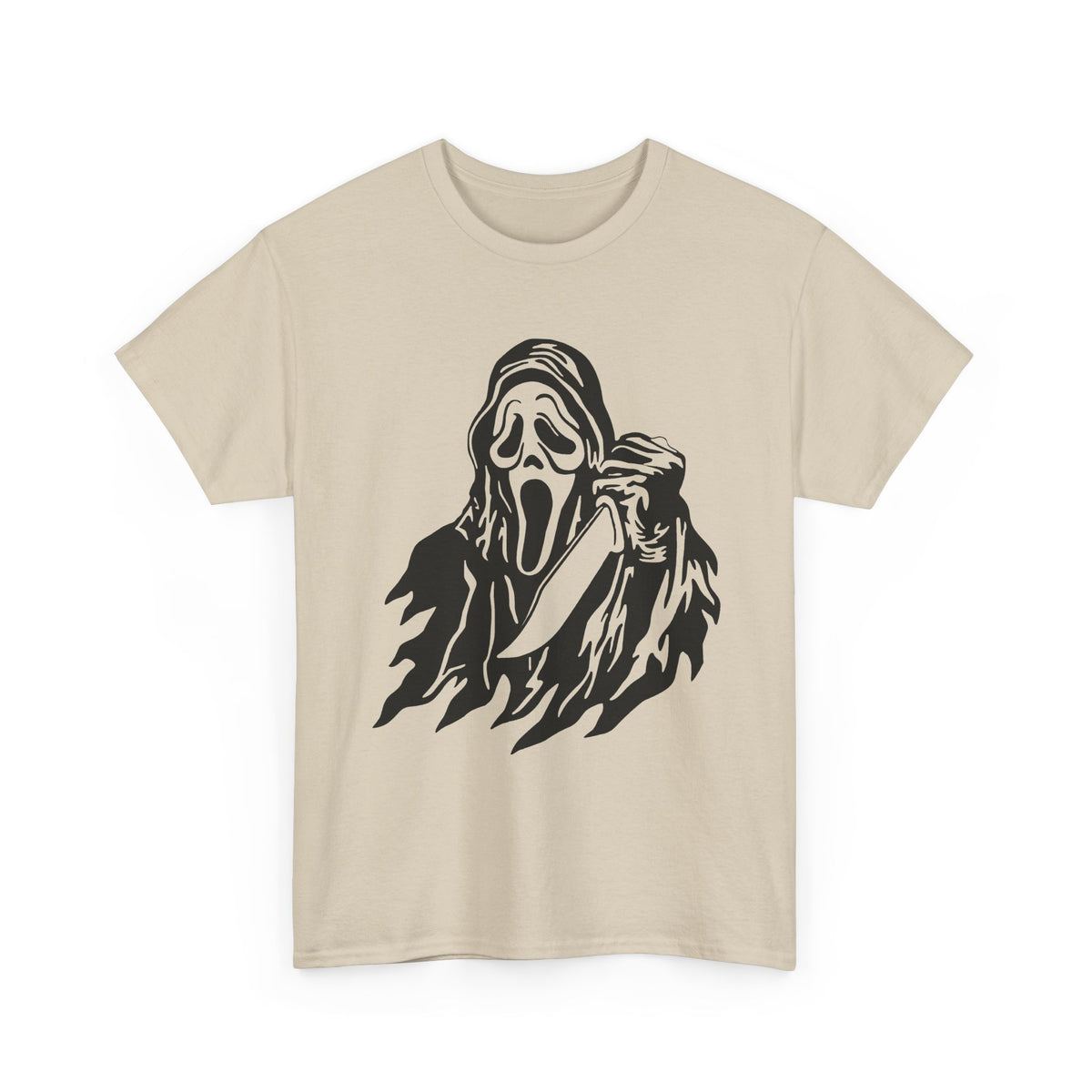 Scream Mask Graphic Tee – Horror Ghost Face T-Shirt
