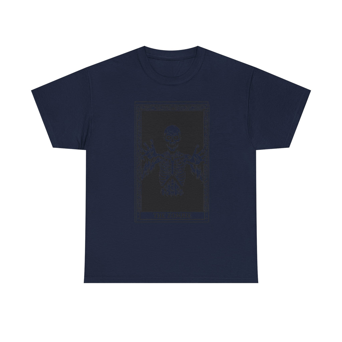 Zombie Tarot T‑Shirt — 'The Zombie' Skeletal Tarot Card Tee