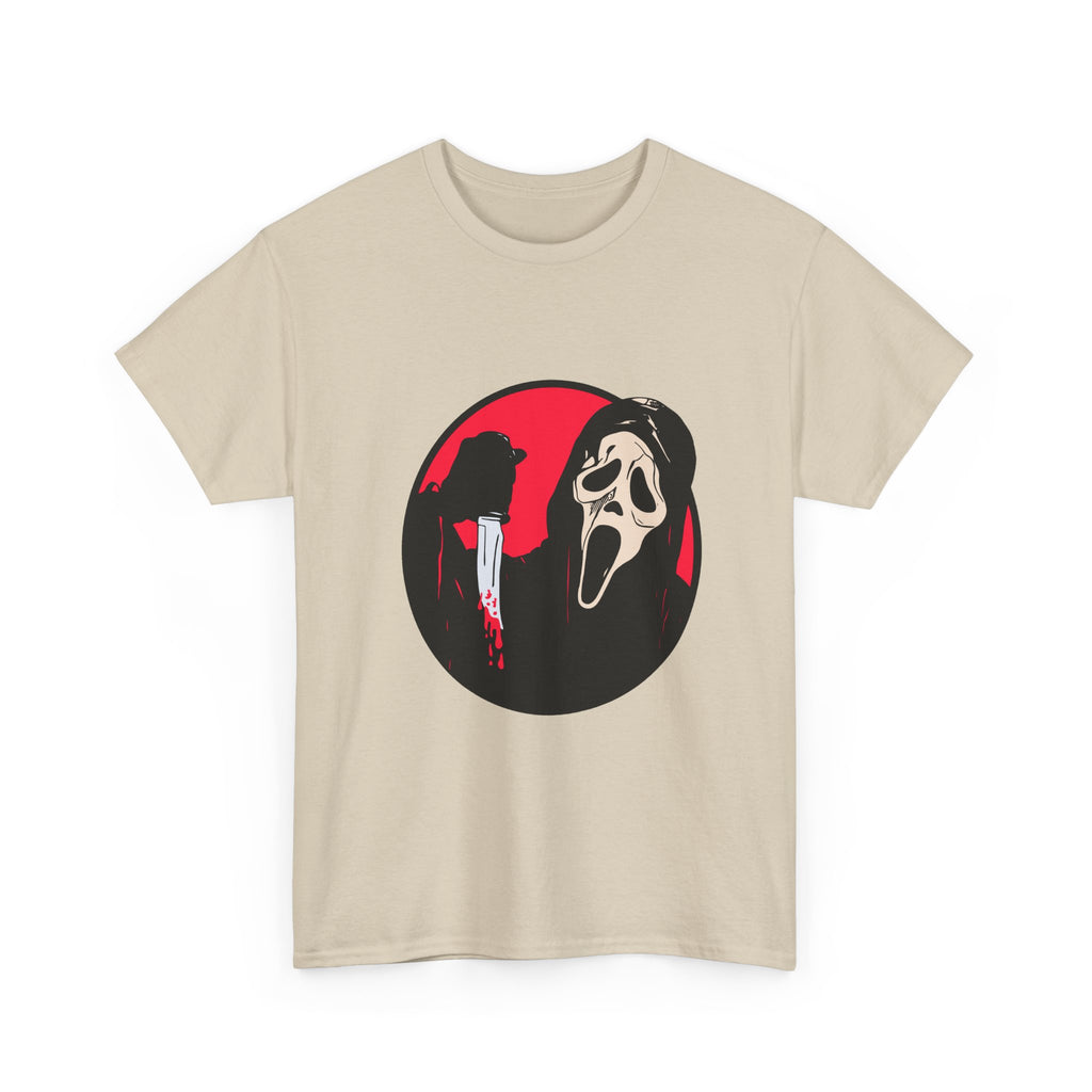 Scream Mask Horror Movie T-Shirt