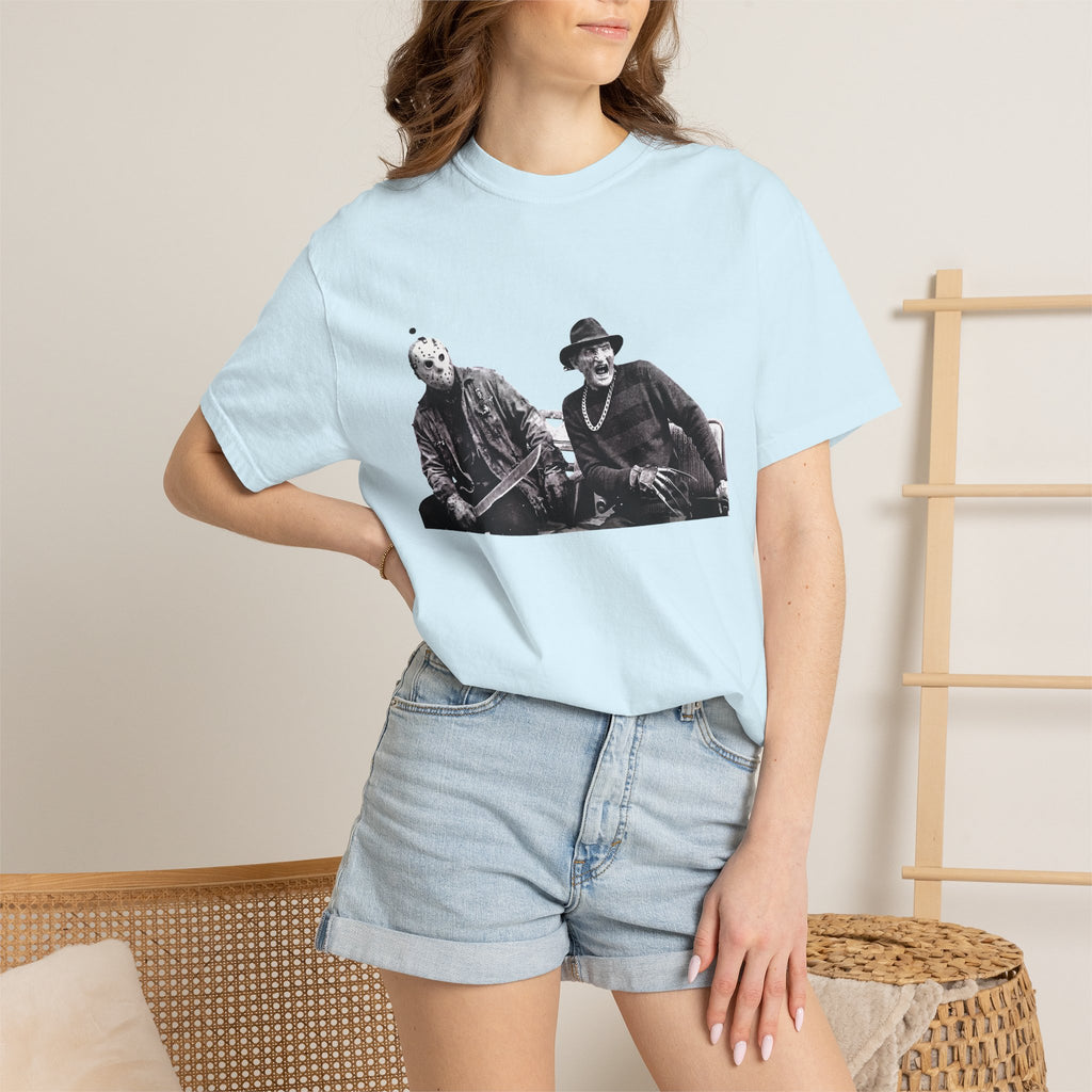 Vintage Horror Duo Graphic T-Shirt