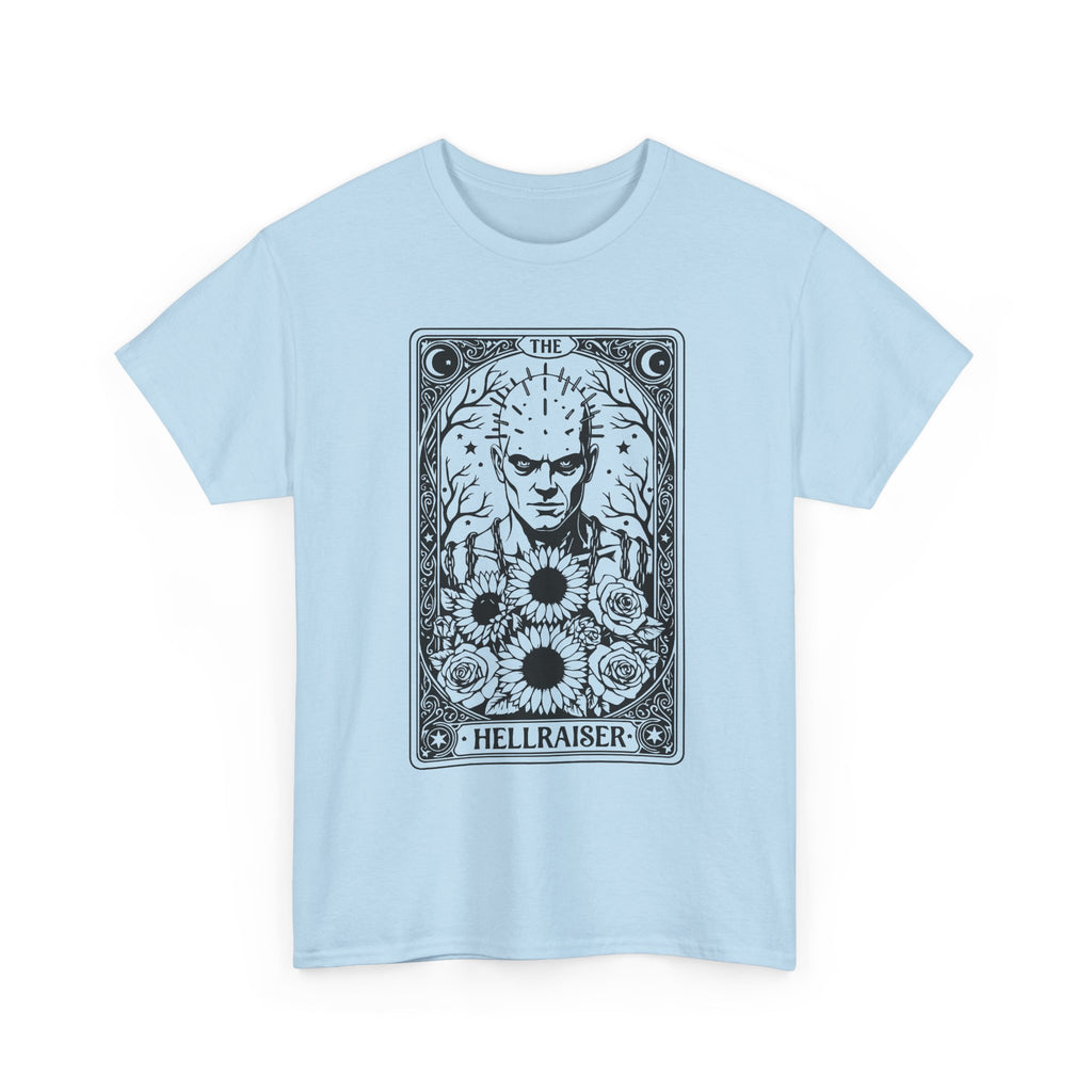 Hellraiser Tarot Card T-Shirt — Gothic Horror Pinhead Graphic Tee