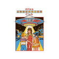 Alien Abduction Club Retro Sticker — Vintage Sci‑Fi Kiss‑Cut Decal