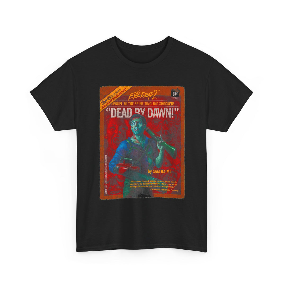 Vintage Horror Movie Tee — “Dead By Dawn” Graphic T-Shirt