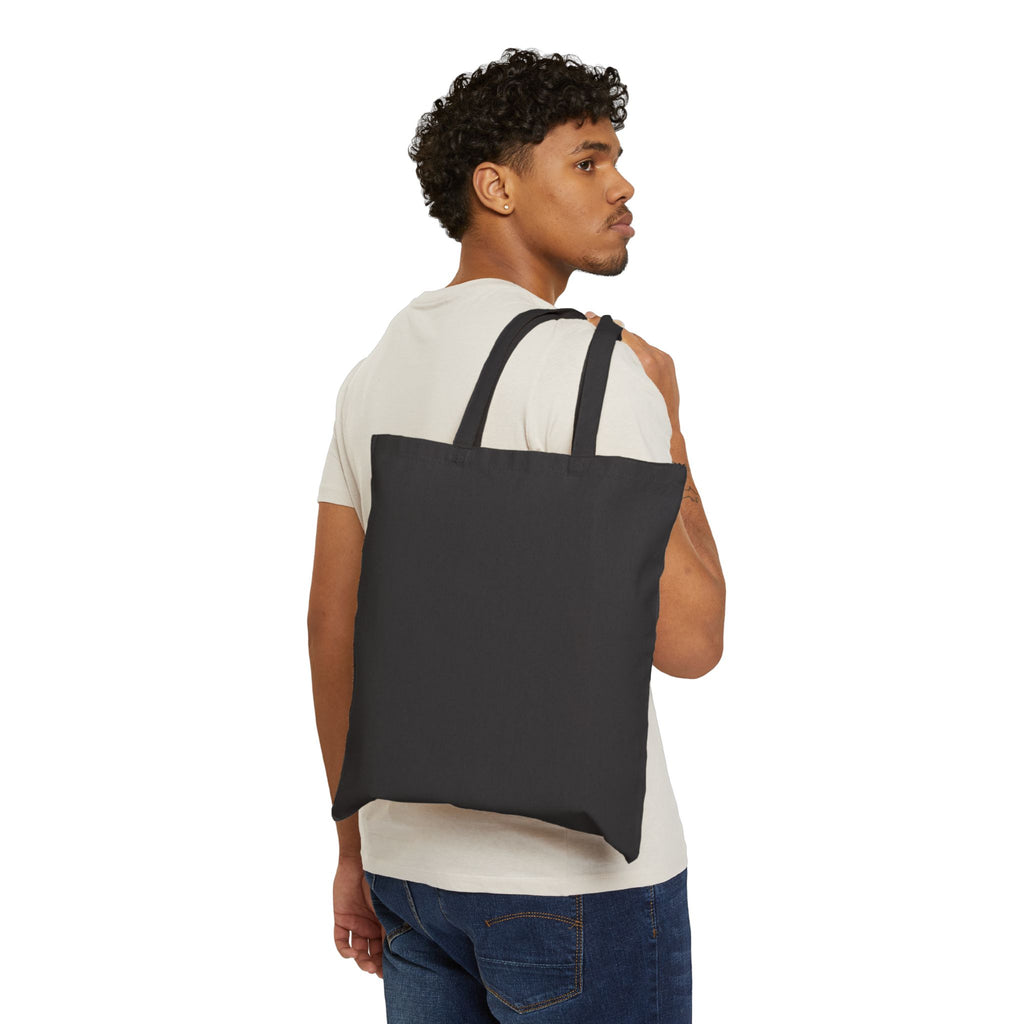 Halloween Retro Horror Tote Bag – Vintage Movie Collage Cotton Canvas Tote
