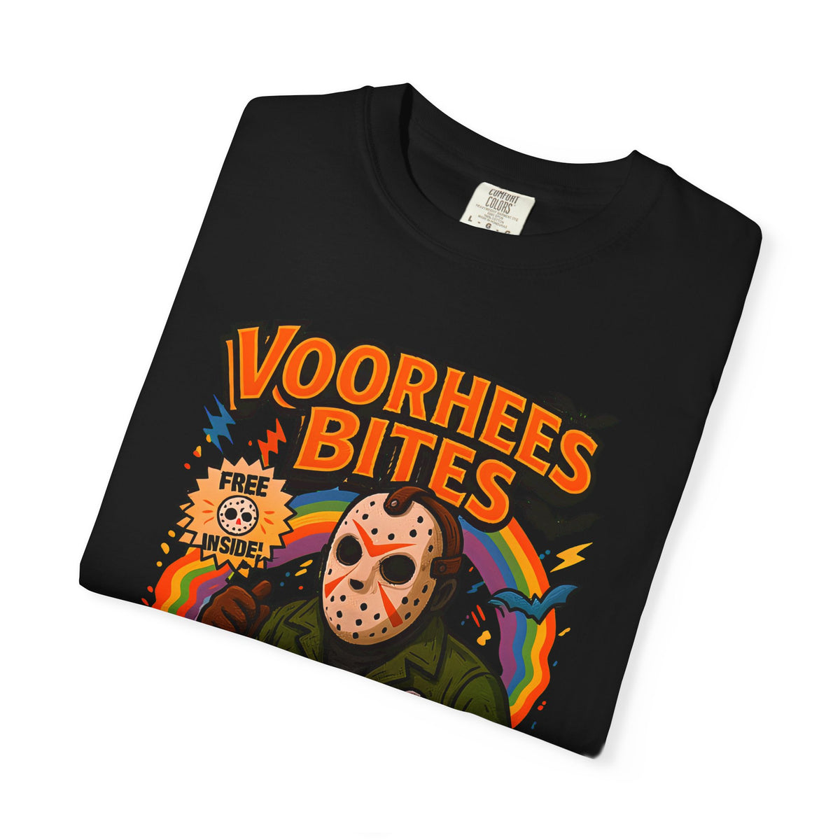 Horror Chef Graphic T-Shirt — "Voorhees Bites" Vintage Jason Bowling Tee