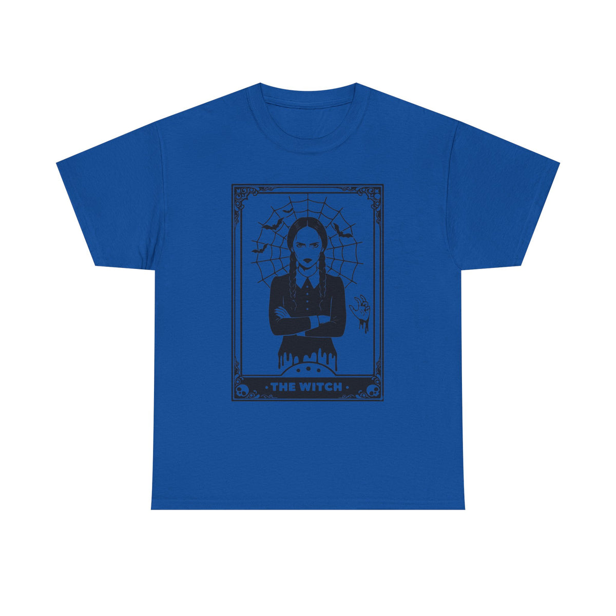 The Witch Graphic Tee - Gothic Tarot-Style Witch T-Shirt
