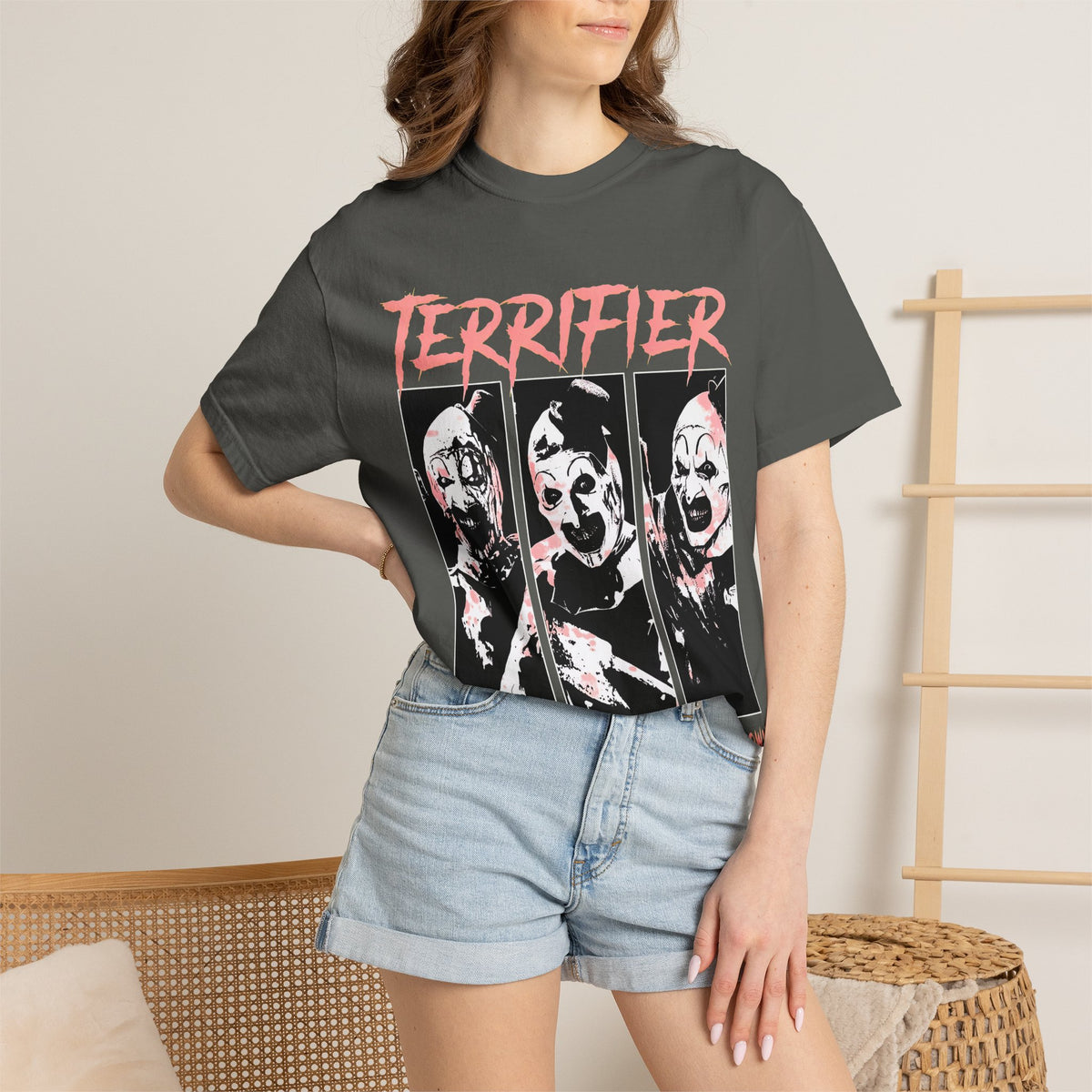 Terrifier Movie Poster T-Shirt — "Terrifier" Clown Horror Graphic Tee