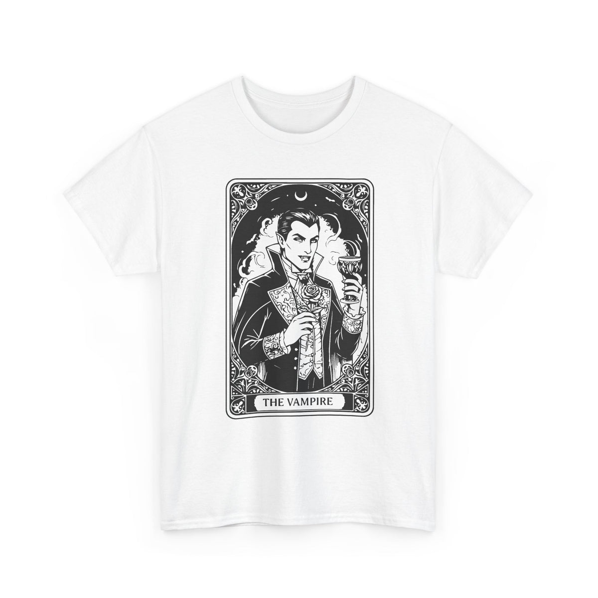 Vampire Tarot T-Shirt – 'The Vampire' Gothic Tarot Card Tee