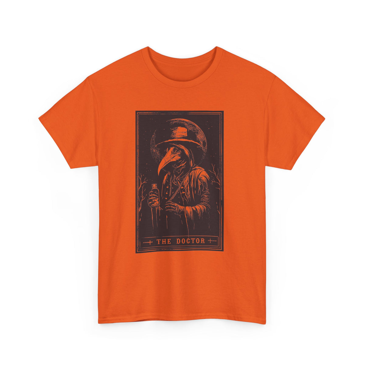 Graphic Tee — 'The Doctor' Plague Doctor Illustration T-Shirt