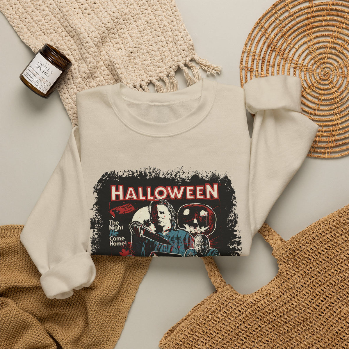 Halloween Movie Collage Sweatshirt