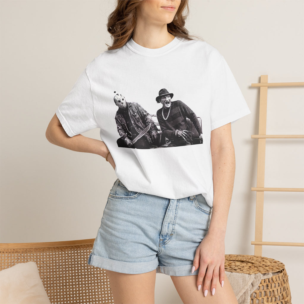 Vintage Horror Duo Graphic T-Shirt