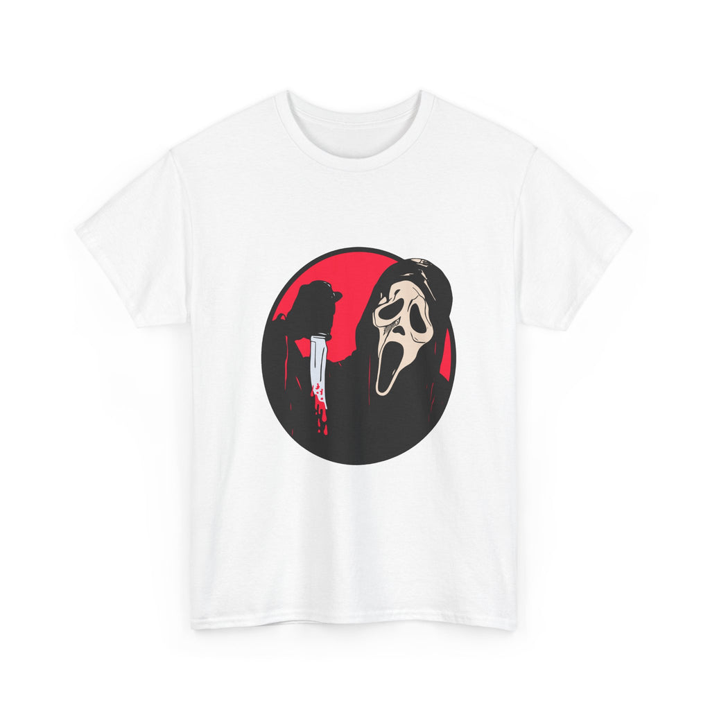 Scream Mask Horror Movie T-Shirt