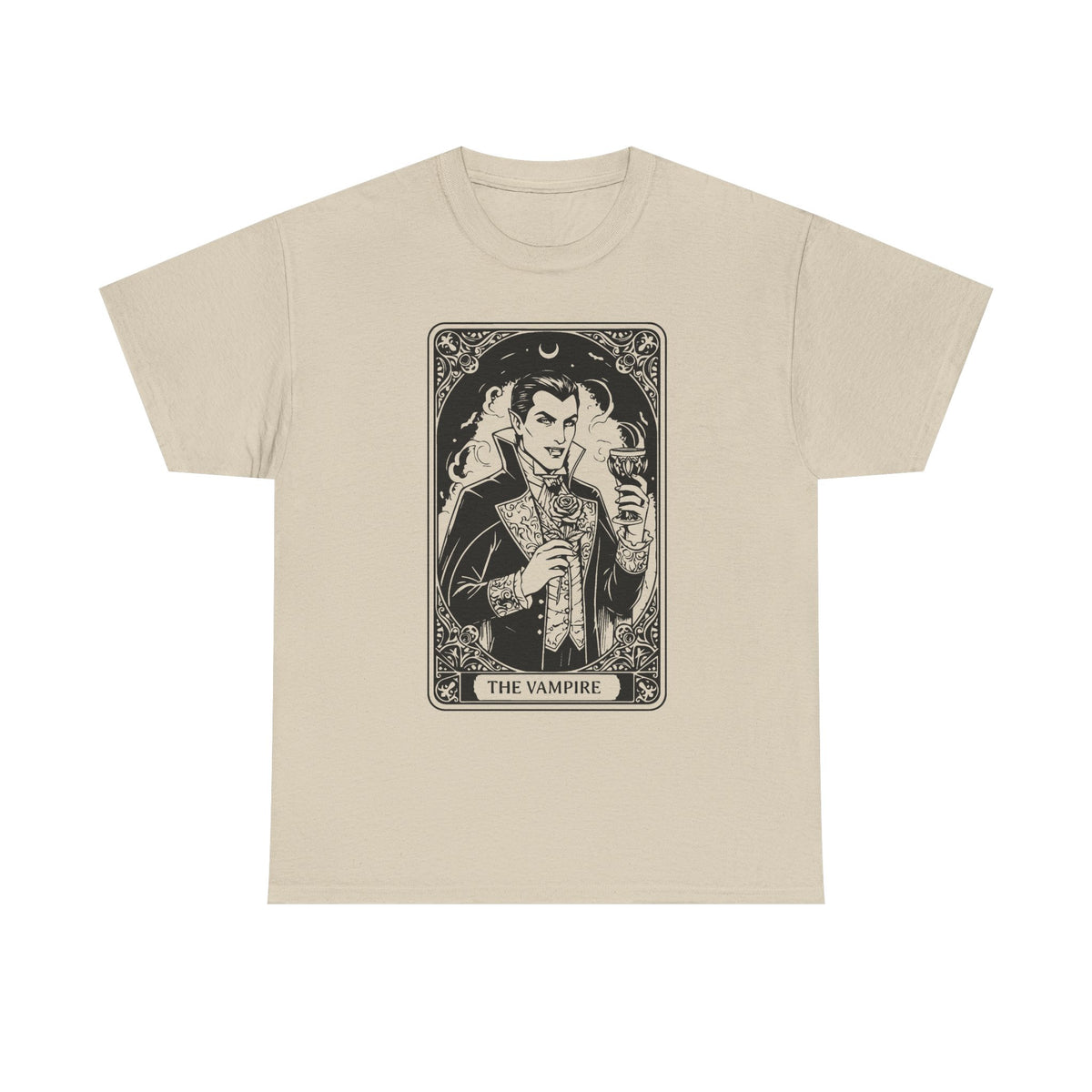 Vampire Tarot T-Shirt – 'The Vampire' Gothic Tarot Card Tee