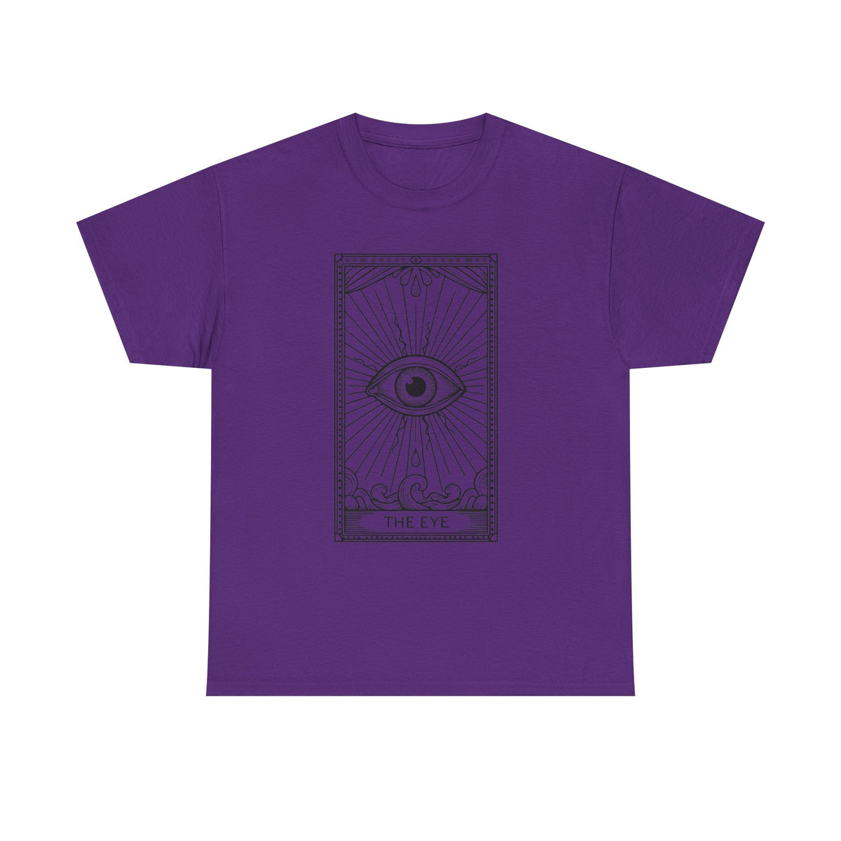 Tarot 'The Eye' Graphic Tee — Mystic Occult Card T-Shirt