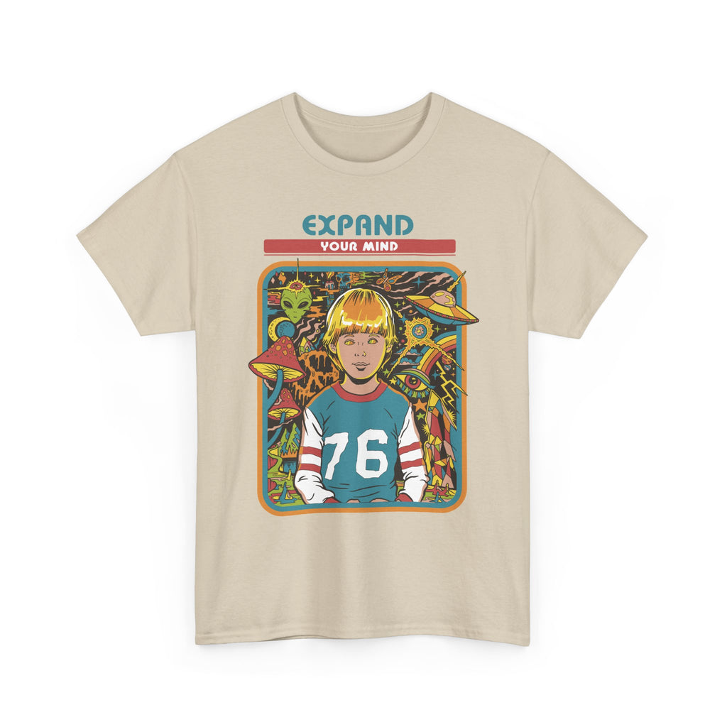 Retro 'Expand Your Mind' Tee — Vintage Sci‑Fi Graphic T-Shirt