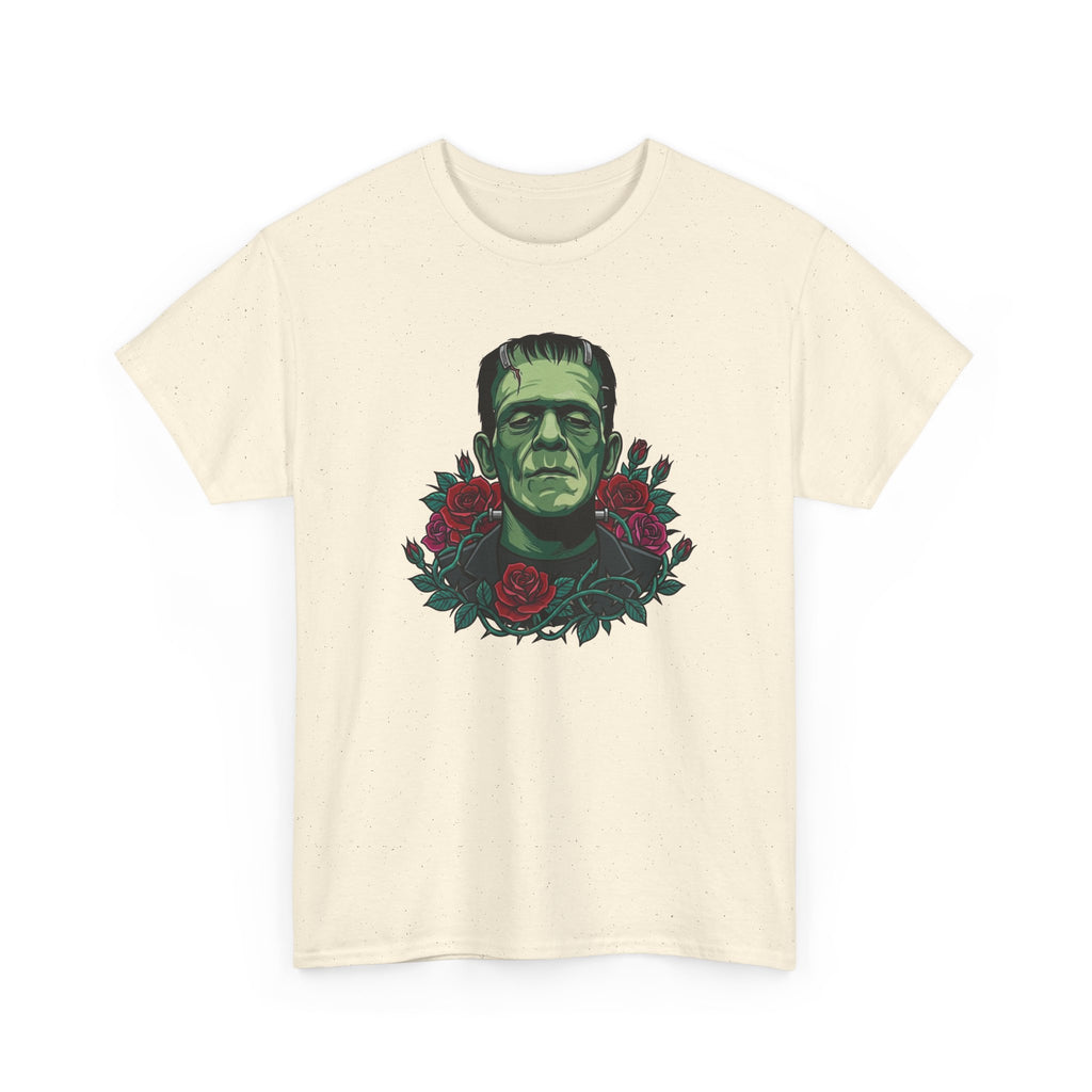 Frankenstein Portrait Tee — Gothic Rose Monster T-Shirt