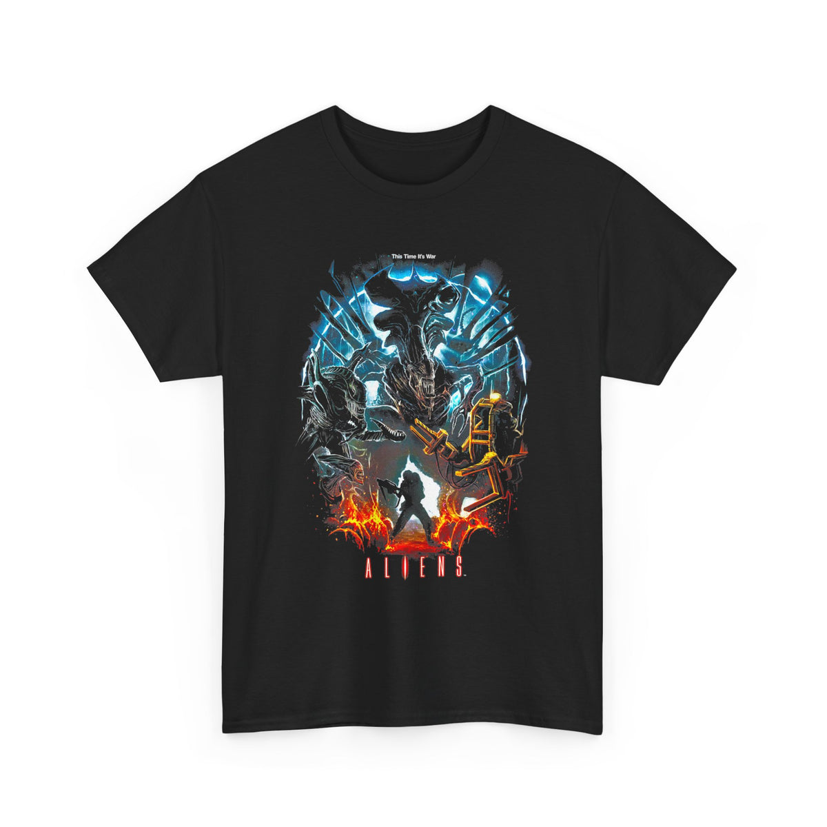 Graphic Tee - Elemental Demon Battle Design