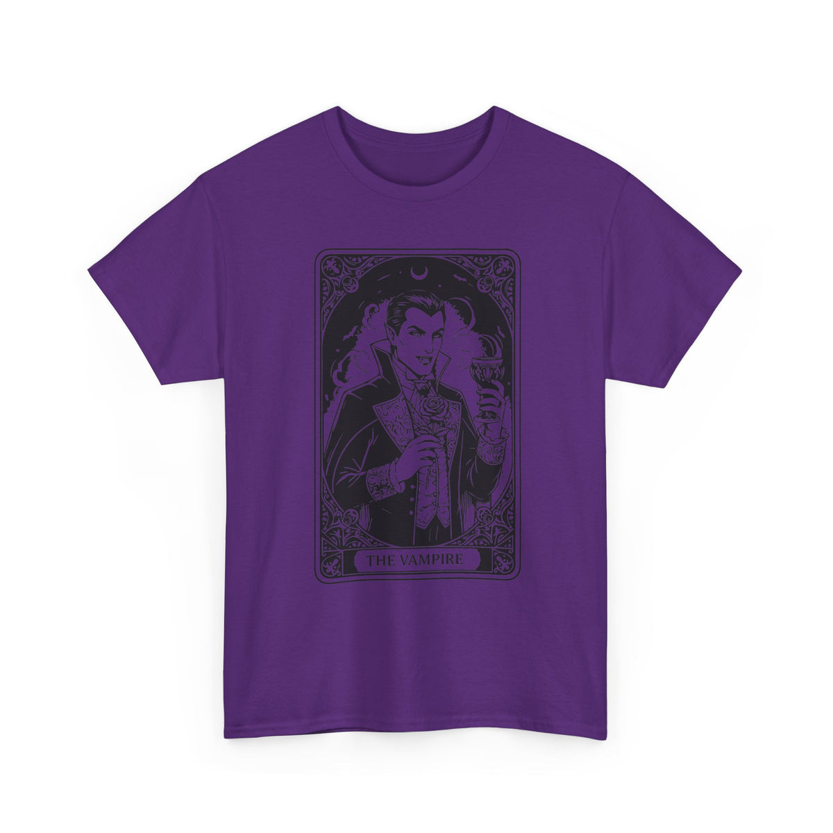 Vampire Tarot T-Shirt – 'The Vampire' Gothic Tarot Card Tee