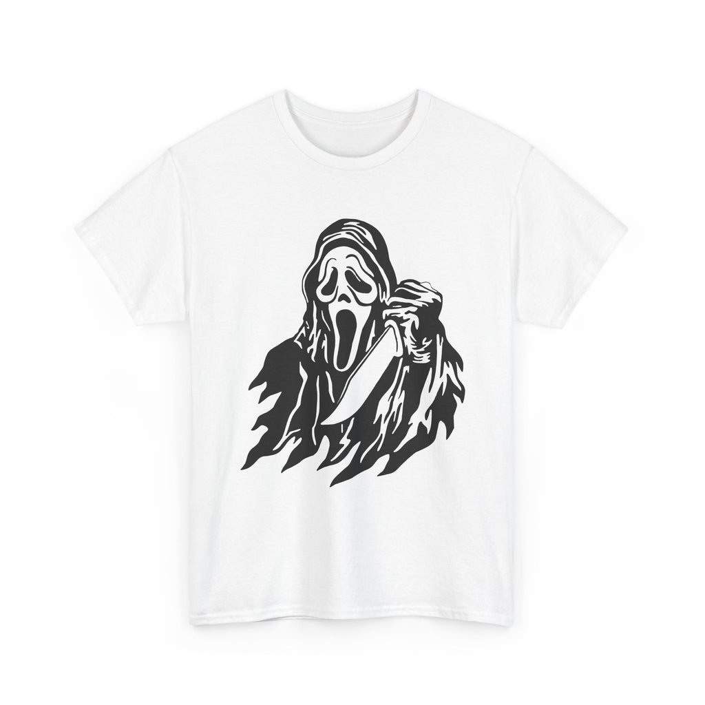 Scream Mask Graphic Tee – Horror Ghost Face T-Shirt