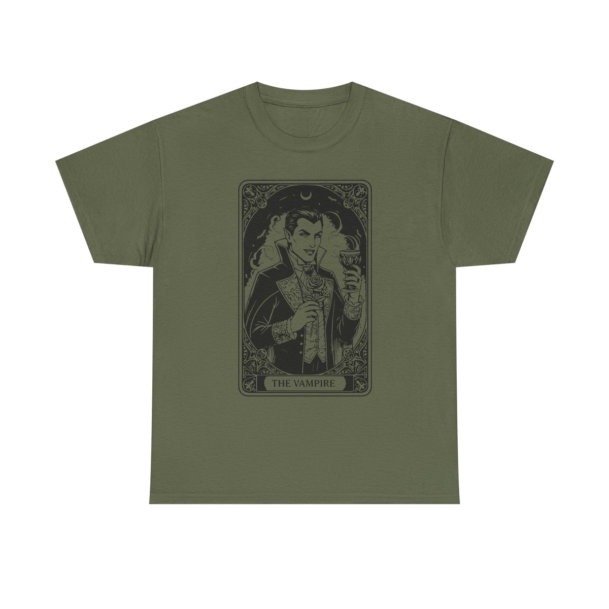 Vampire Tarot T-Shirt – 'The Vampire' Gothic Tarot Card Tee