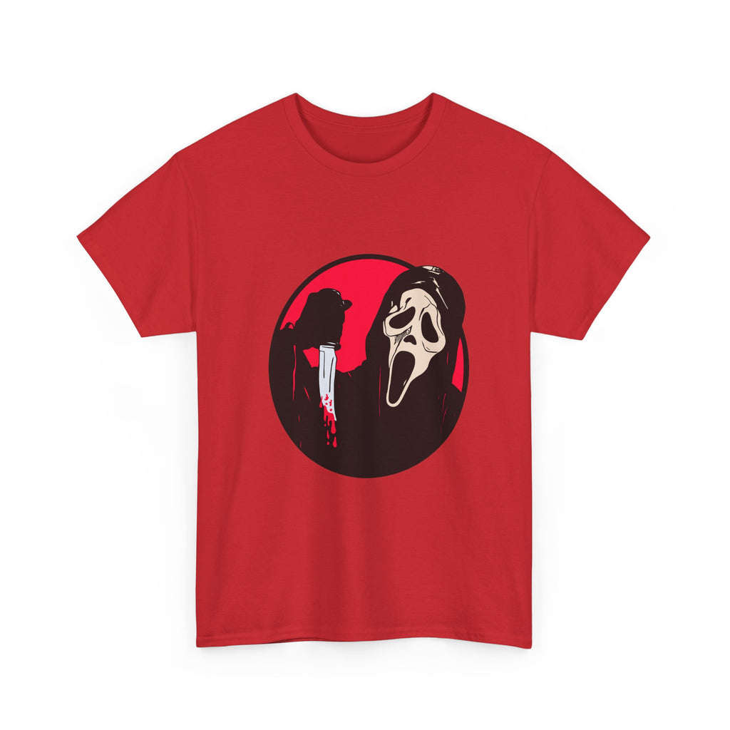 Scream Mask Horror Movie T-Shirt