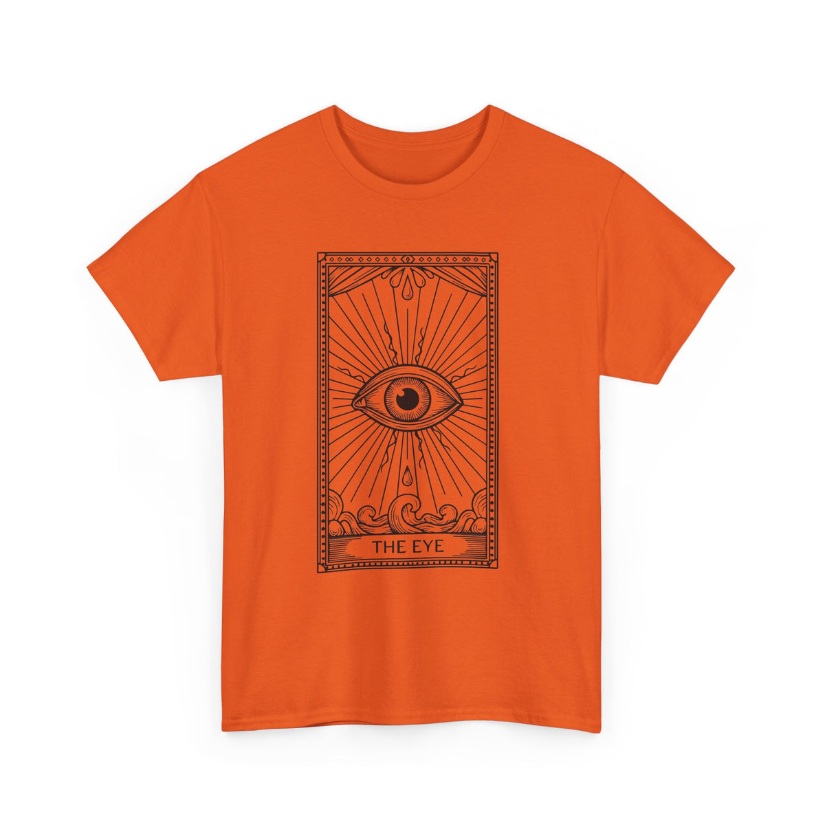 Tarot 'The Eye' Graphic Tee — Mystic Occult Card T-Shirt