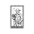 Kiss-Cut Sticker — “The Ghost Hunter” Vintage Noir Paranormal Camera Design