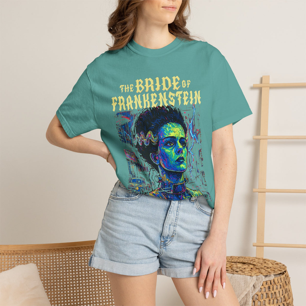 Bride of Frankenstein Graphic T-Shirt