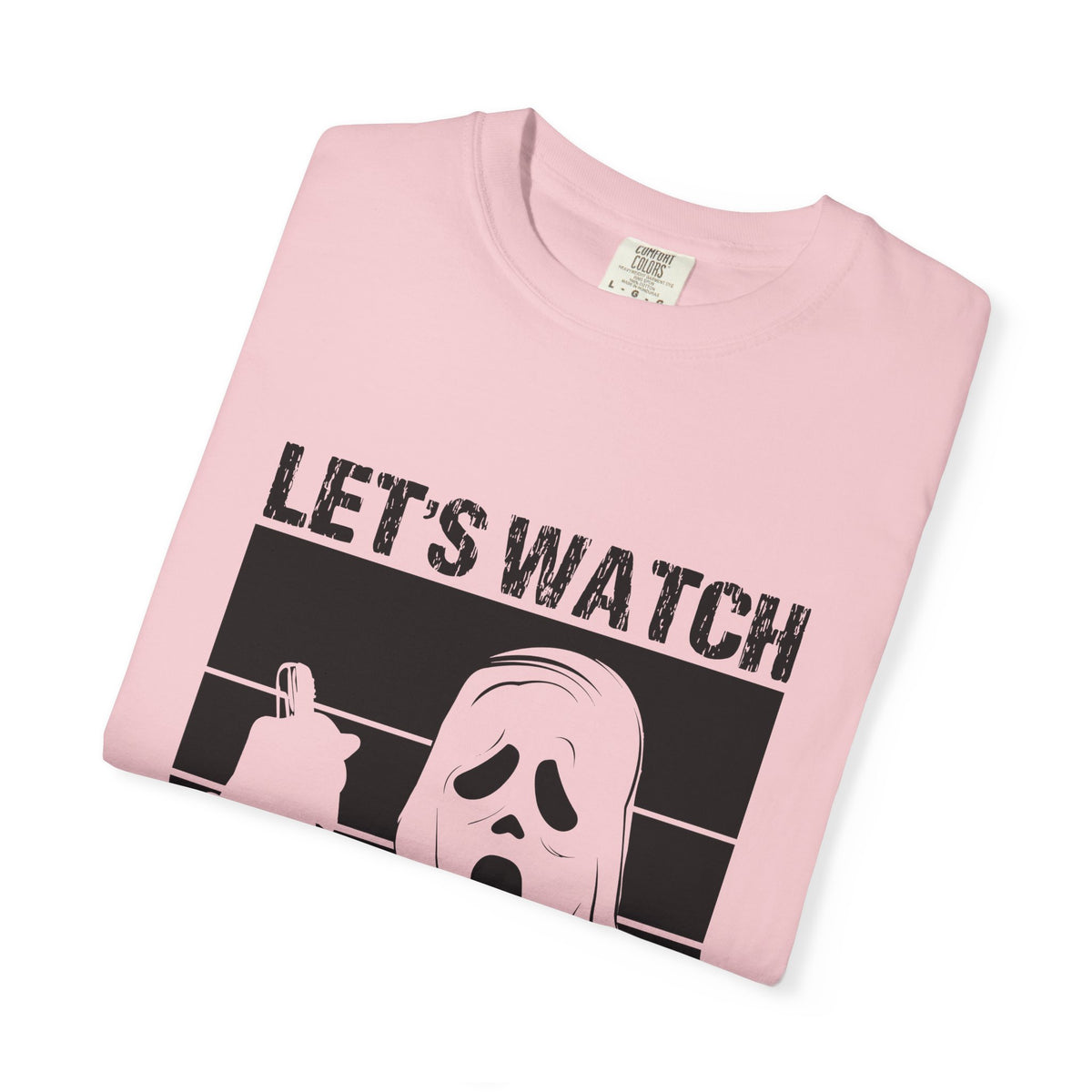 Scary Movies Tee — "Let’s Watch Scary Movies" Horror Graphic T-Shirt