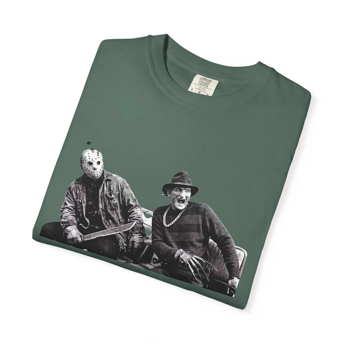 Vintage Horror Duo Graphic T-Shirt