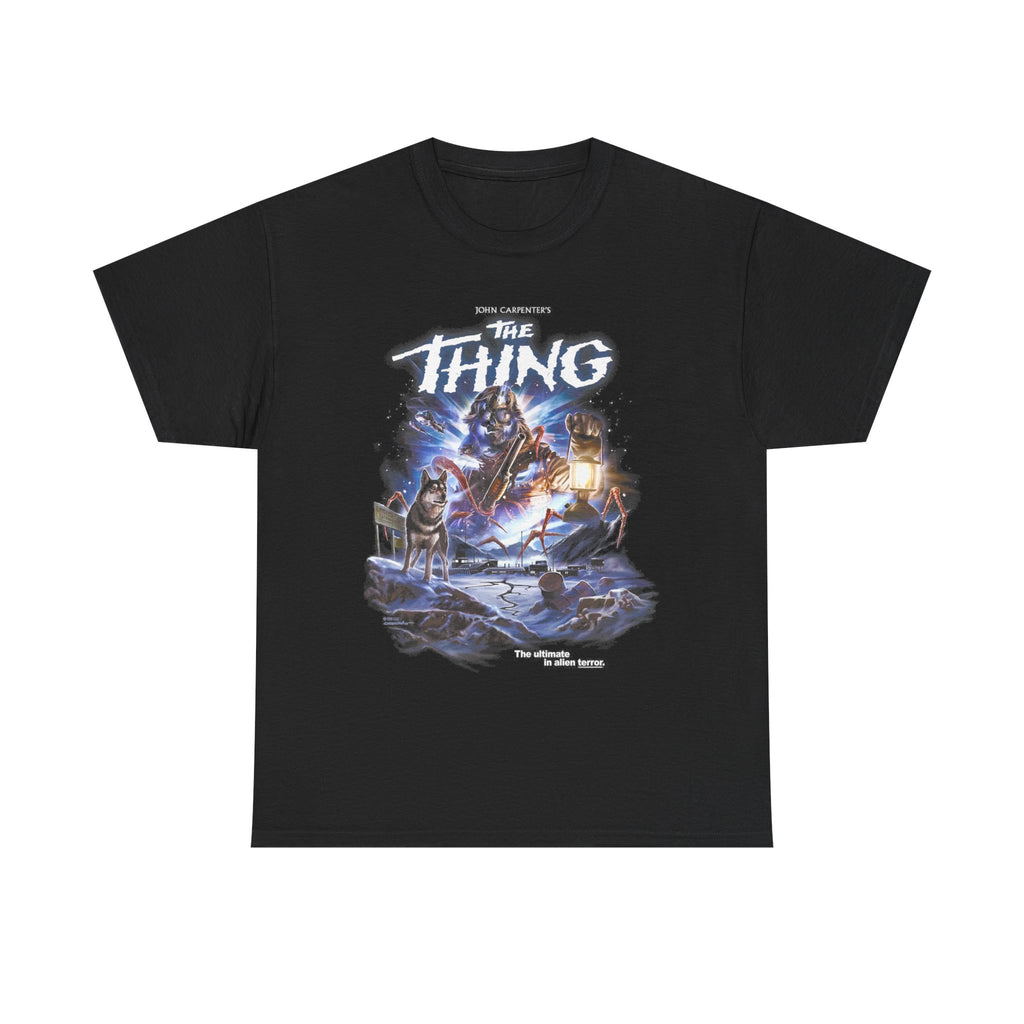 The Thing Movie Poster T‑Shirt — Retro Horror Graphic Tee