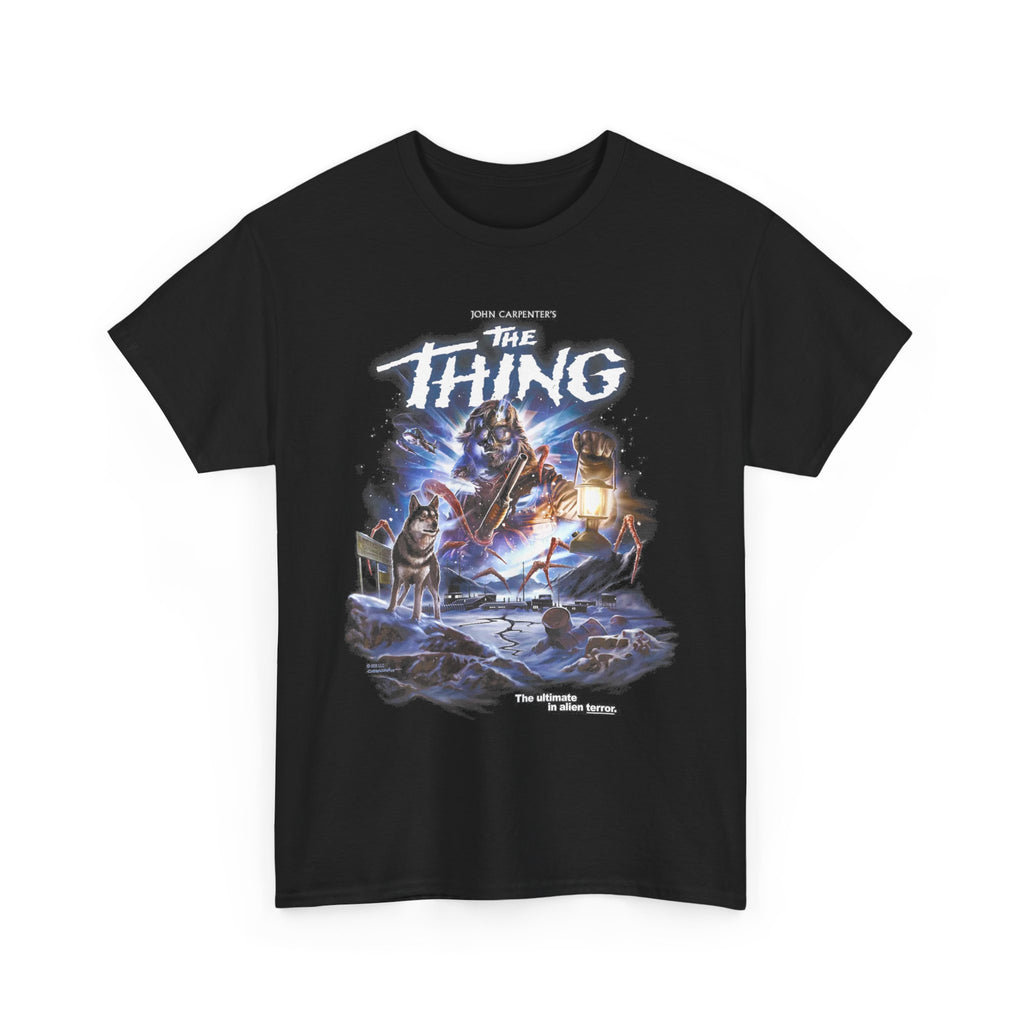 The Thing Movie Poster T‑Shirt — Retro Horror Graphic Tee