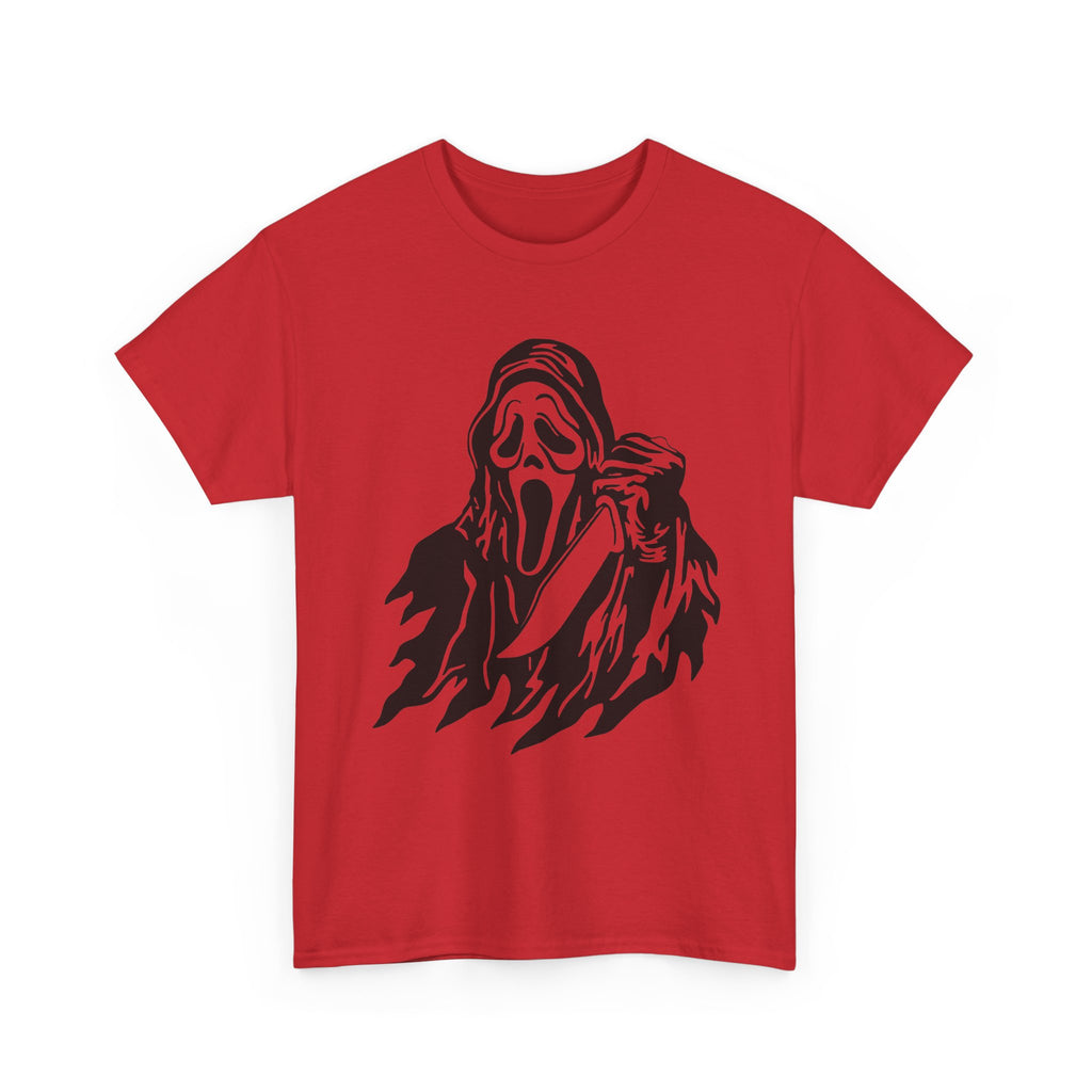Scream Mask Graphic Tee – Horror Ghost Face T-Shirt
