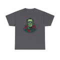 Frankenstein Portrait Tee — Gothic Rose Monster T-Shirt