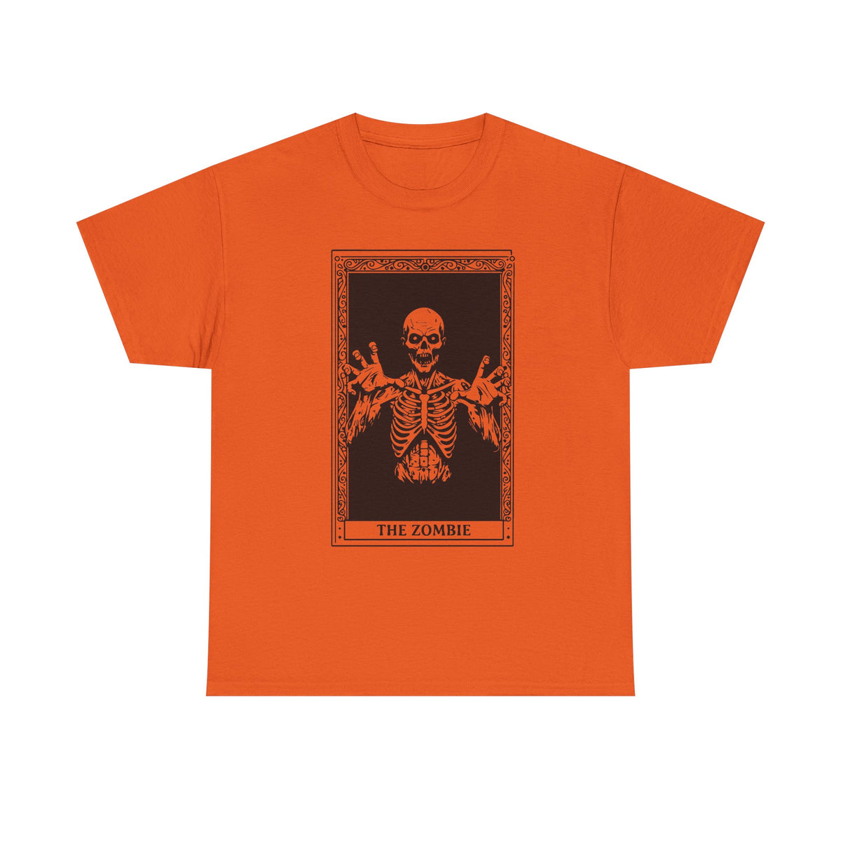 Zombie Tarot T‑Shirt — 'The Zombie' Skeletal Tarot Card Tee