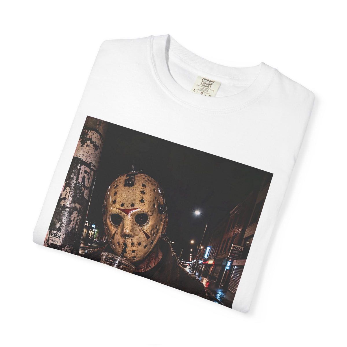 Horror Mask Nightlife T-Shirt