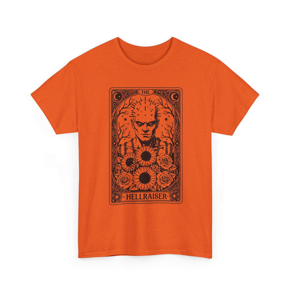 Hellraiser Tarot Card T-Shirt — Gothic Horror Pinhead Graphic Tee