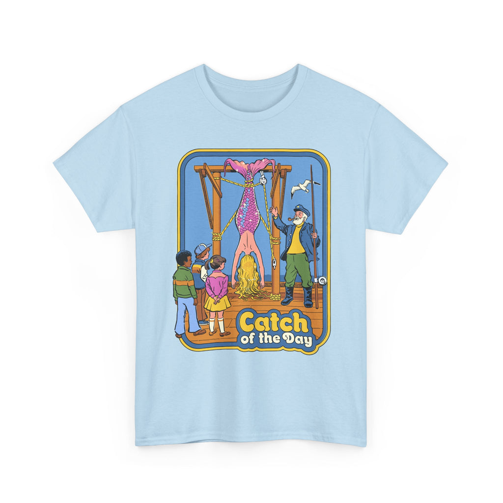 T-Shirt — "Catch of the Day" Retro Fishing Illustration Tee