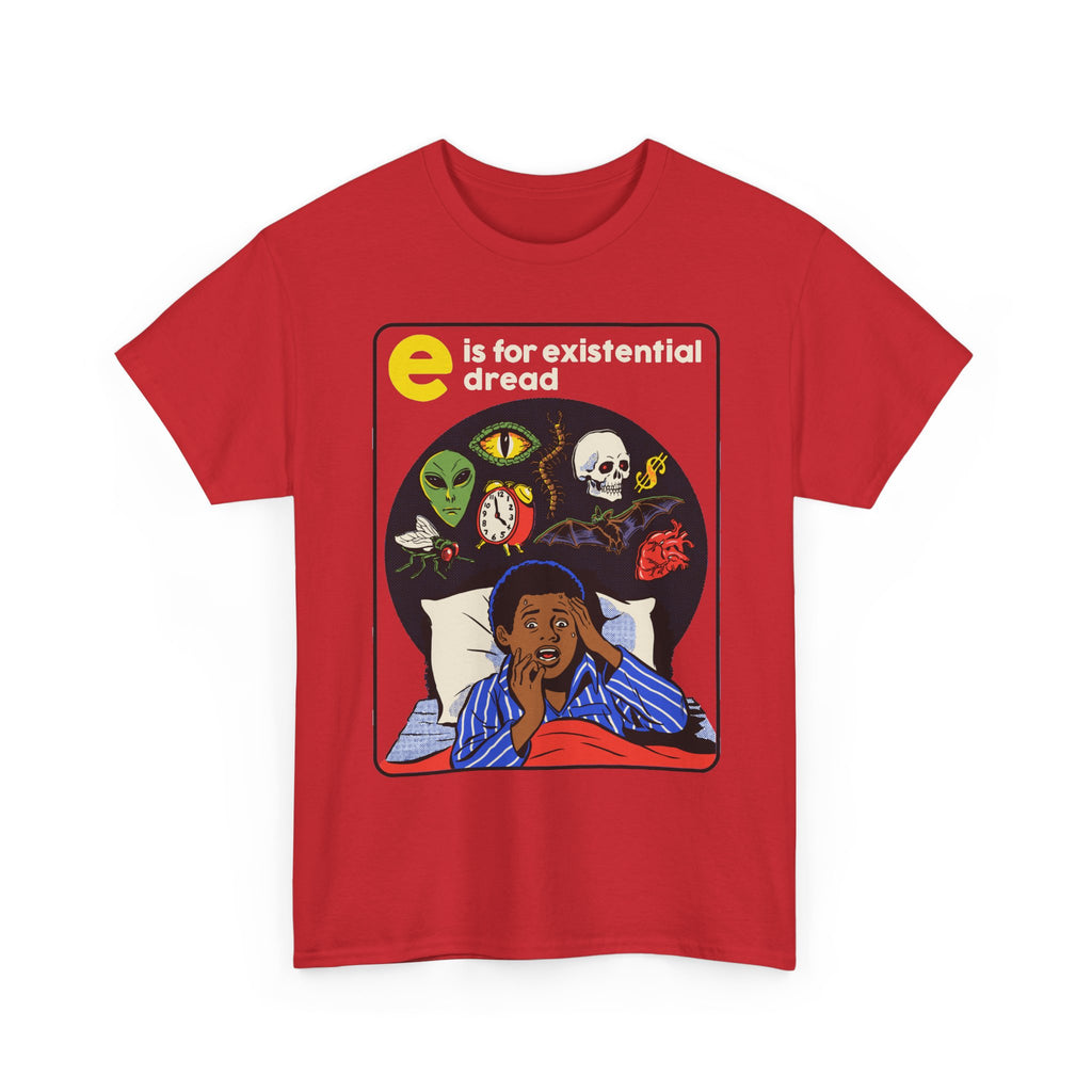 Nightmare Dreams Graphic Tee — Retro Horror Sleep Illustration