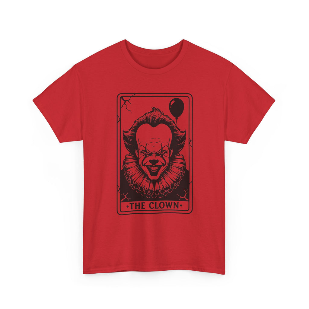 Horror Clown Tarot T-Shirt — 'The Clown' Graphic Tee