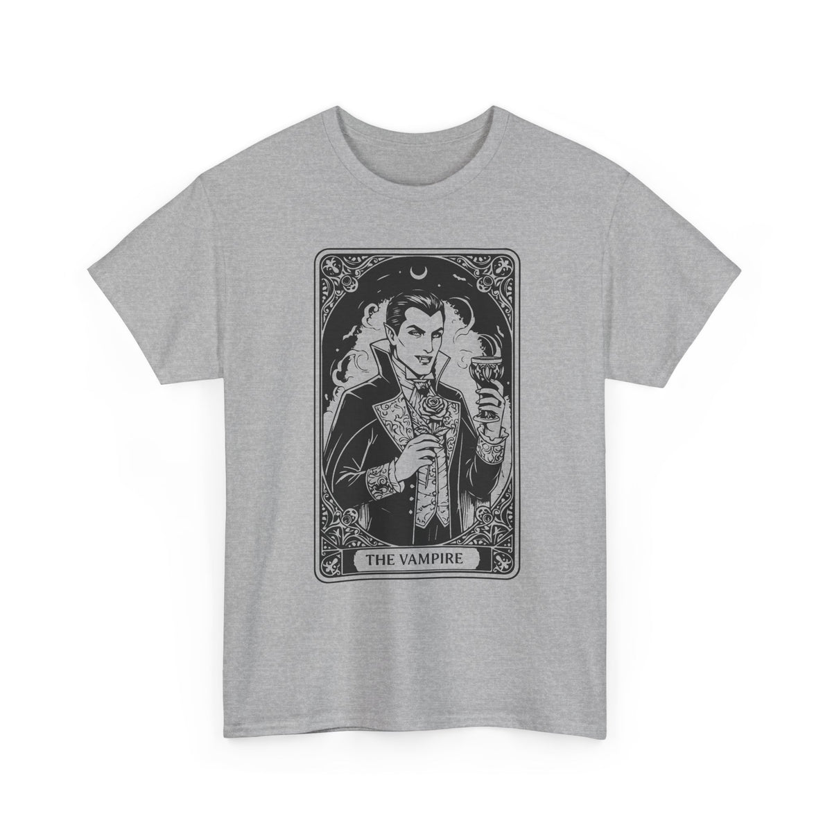 Vampire Tarot T-Shirt – 'The Vampire' Gothic Tarot Card Tee