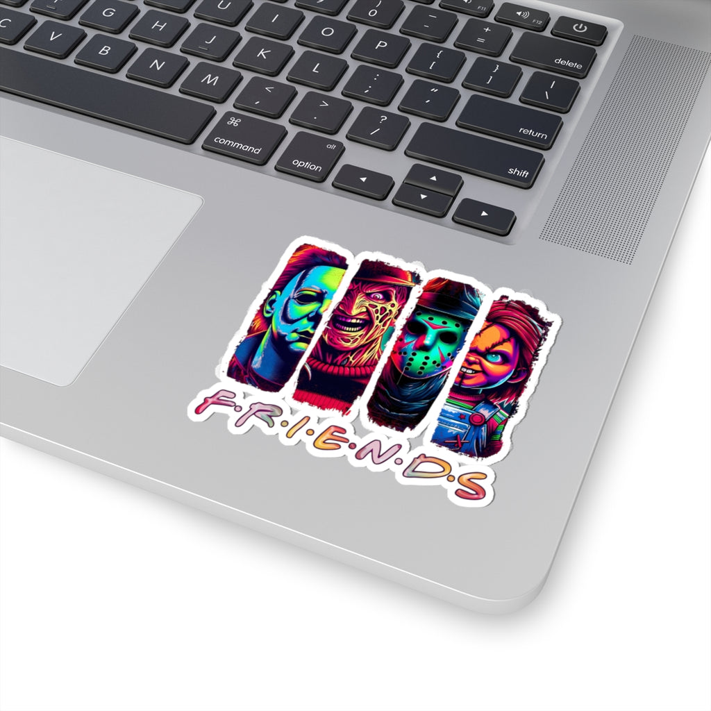 Horror Icons "F.R.I.E.N.D.S" Kiss-Cut Sticker