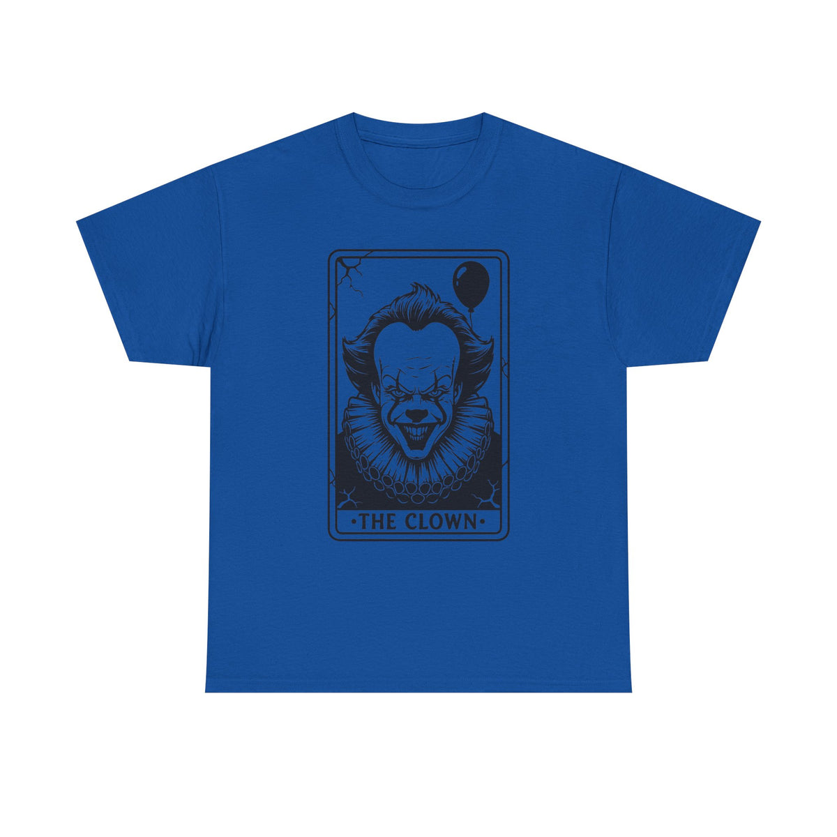 Horror Clown Tarot T-Shirt — 'The Clown' Graphic Tee